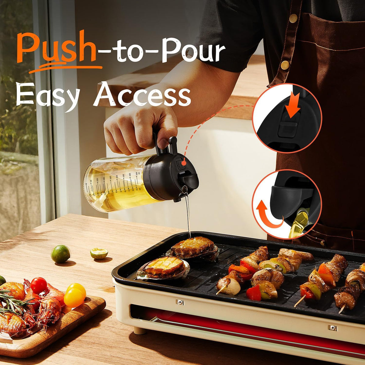 PressPour™ Oil Dispenser
