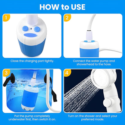 BucketFlow™ Shower