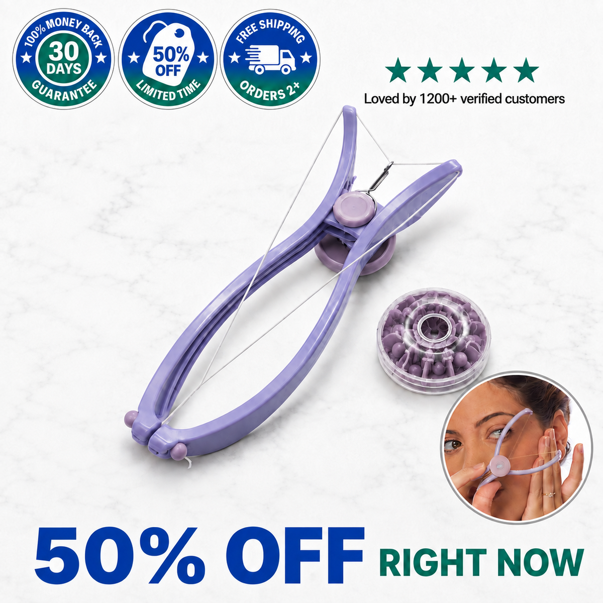 SmoothSilk™ Face Threader